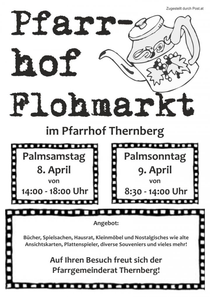 Pfarrhof-Flohmarkt 2017