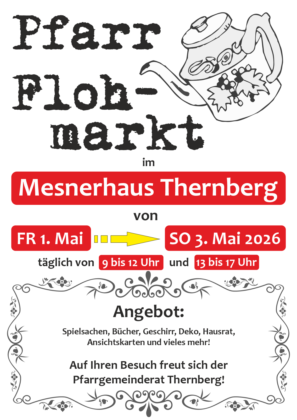 Pfarrflohmarkt 2026